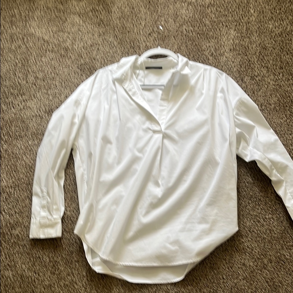 White Long Sleeve Blouse